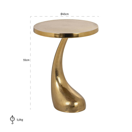 Beistelltisch Dolphin (Gold) - ZEN ZONE