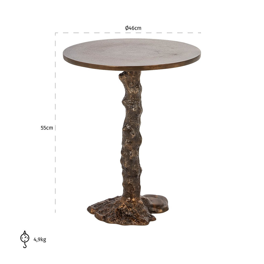 Beistelltisch Misty (Bronze) - ZEN ZONE