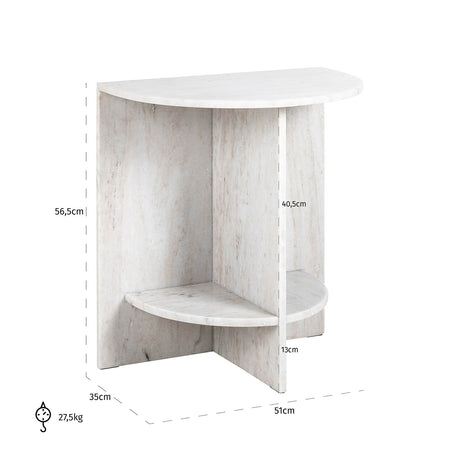 Beistelltisch Lansky (Beige) - ZEN ZONE