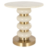 Beistelltisch Boann weiß (White) - ZEN ZONE