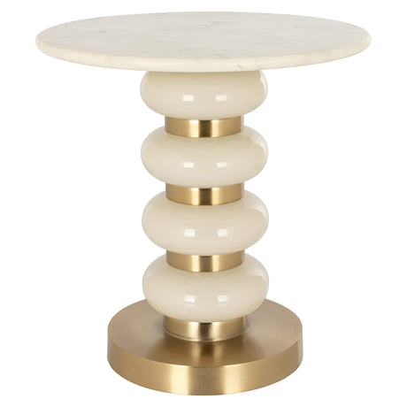 Beistelltisch Boann weiß (White) - ZEN ZONE