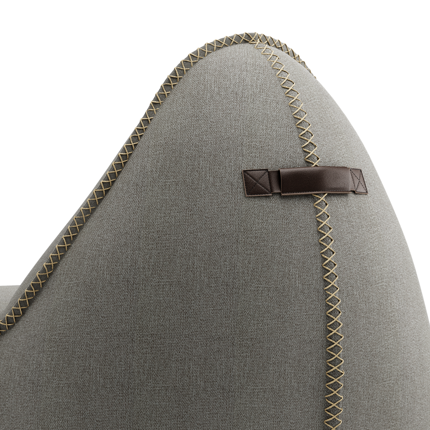 Medley Lounge Chair Grey - ZEN ZONE