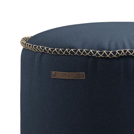 Cura Pouf Dark Blue - ZEN ZONE