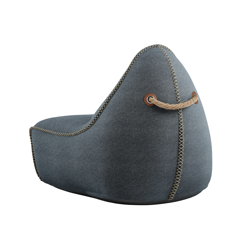 Canvas Lounge Chair Petrol - ZEN ZONE