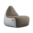 Cobana Lounge Chair Brown/White - ZEN ZONE