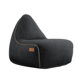 Cobana Lounge Chair Black + Pouf - ZEN ZONE