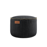 Cobana Lounge Chair Black + Pouf - ZEN ZONE