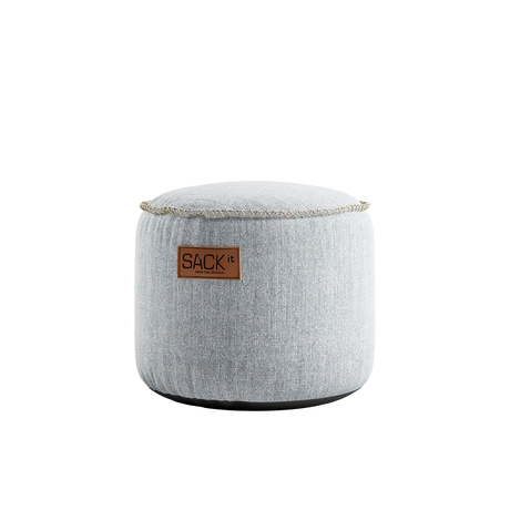 Cobana Lounge Chair jr. White + Pouf - ZEN ZONE