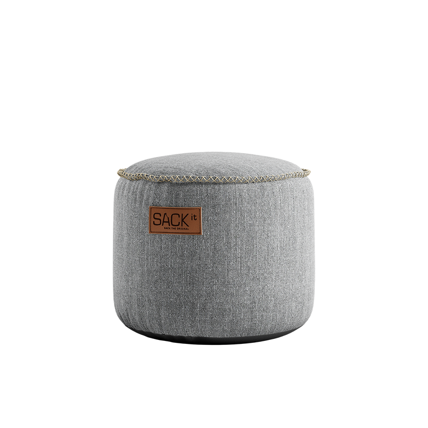 Cobana Lounge Chair jr. Sand Melange + Pouf - ZEN ZONE