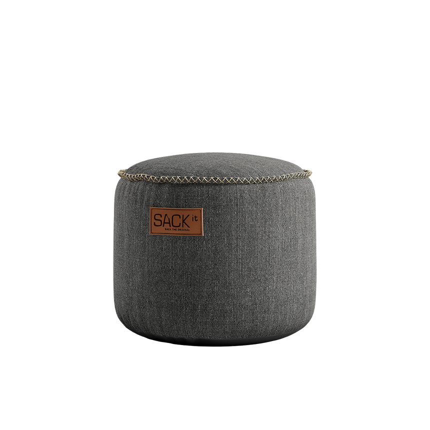 Cobana Lounge Chair jr. Grey + Pouf - ZEN ZONE