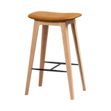Nordic Bar chair Oak n/s low - Luna Sandstone - ZEN ZONE