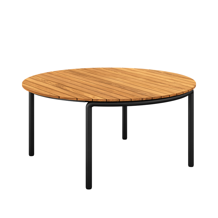 Patio Dining Table Ø160 - Teak - ZEN ZONE