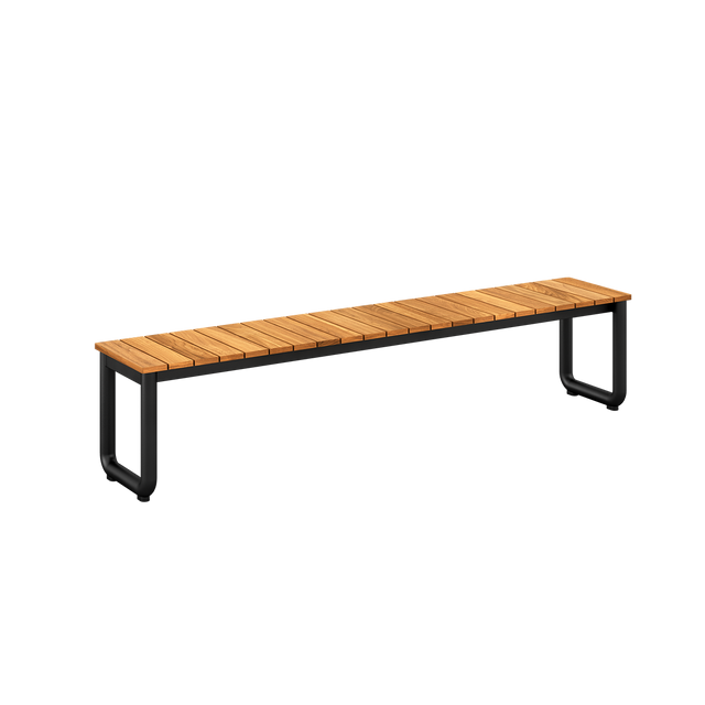 Patio Bench 200 x 37 - Teak - ZEN ZONE