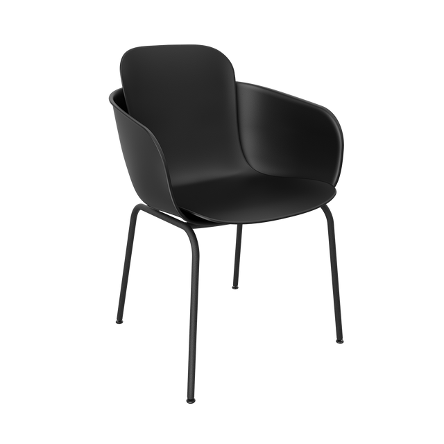Patio Chair no. One S2 Black - ZEN ZONE