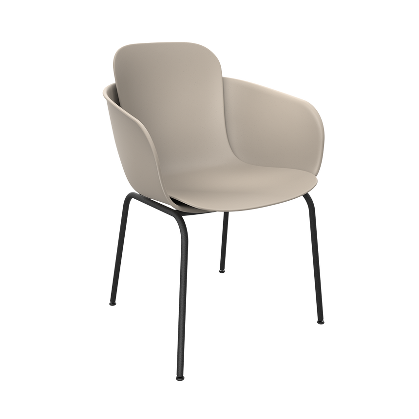 Patio Chair no. One S2 Taupe - ZEN ZONE