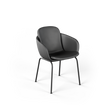 Chair no. One S2 - Terra Black - ZEN ZONE