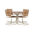 Holmsund Esszimmergarnitur Beige / Polywood - ZEN ZONE Furniture