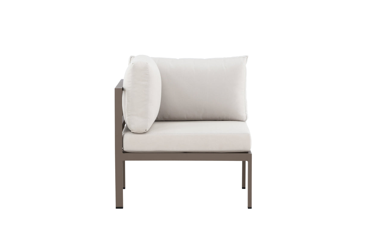 Copacabana Sofa Modul Ecke Braun / Beige