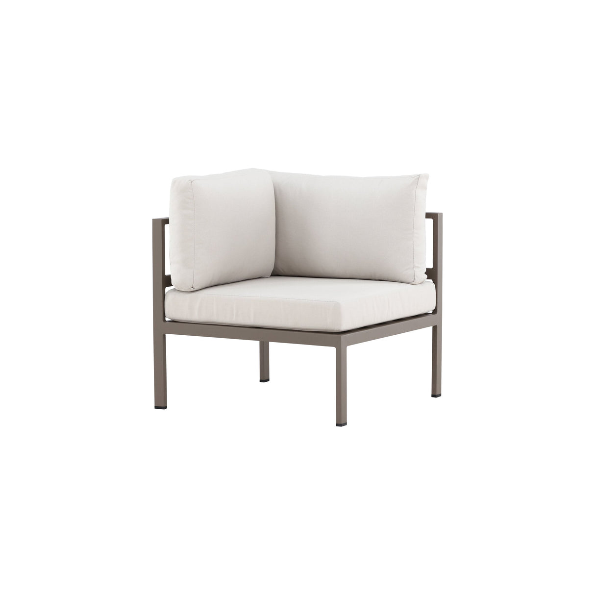 Copacabana Sofa Modul Ecke Braun / Beige