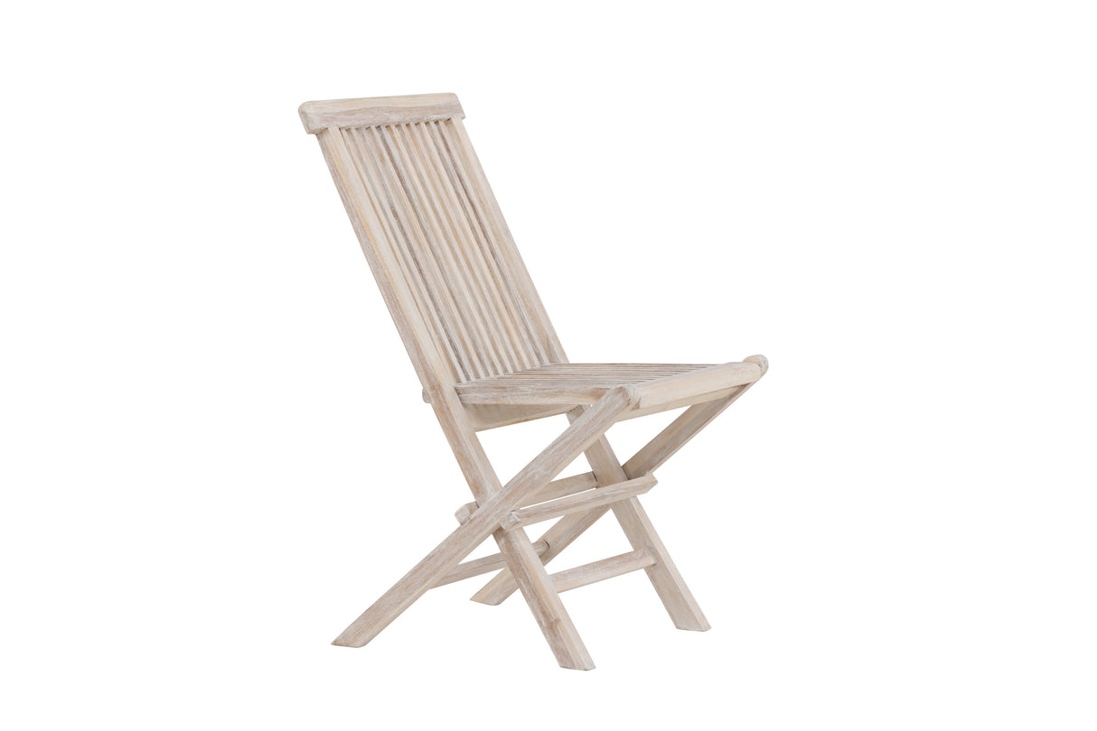 Kenya Gartenstuhl 2er-Pack Whitewash