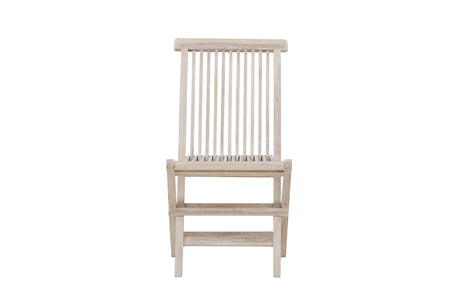 Kenya Gartenstuhl 2er-Pack Whitewash - ZEN ZONE Furniture