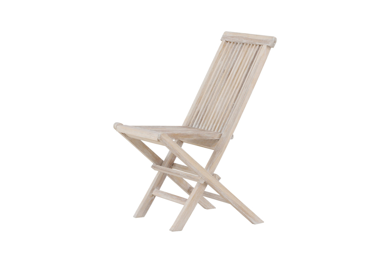 Kenya Gartenstuhl 2er-Pack Whitewash