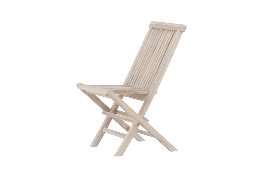 Kenya Gartenstuhl 2er-Pack Whitewash - ZEN ZONE Furniture