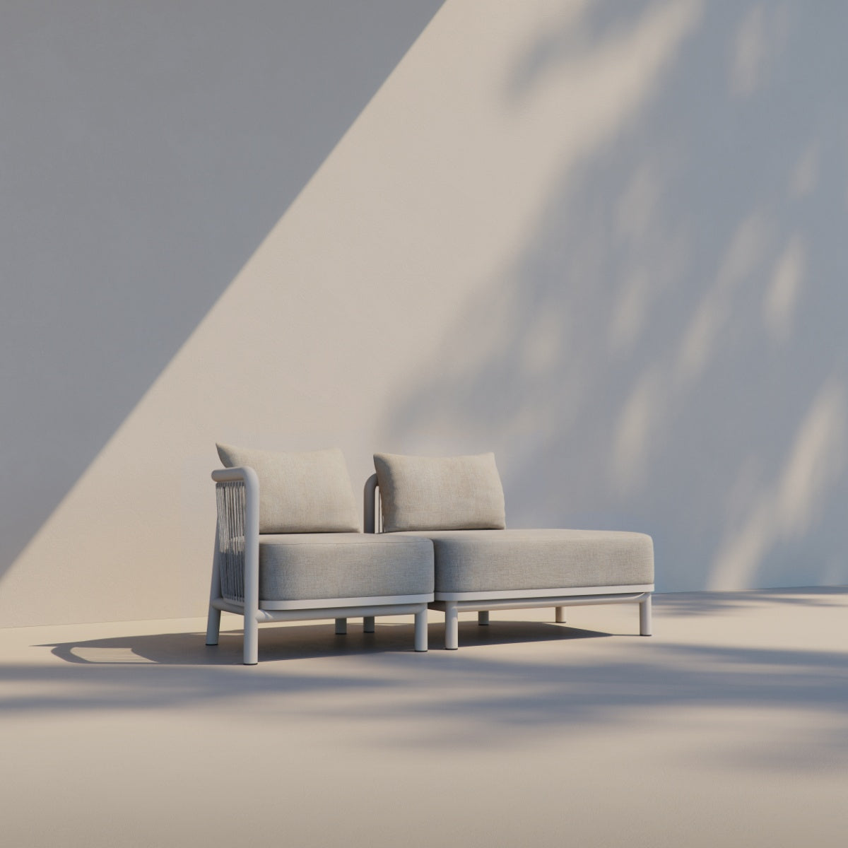 Kirra Lounge Sofa - Open End Left Sand - ZEN ZONE