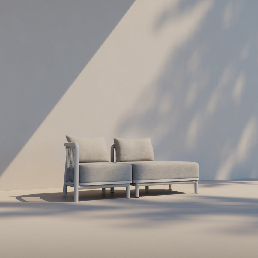 Kirra Lounge Sofa - Open End Left Sand - ZEN ZONE