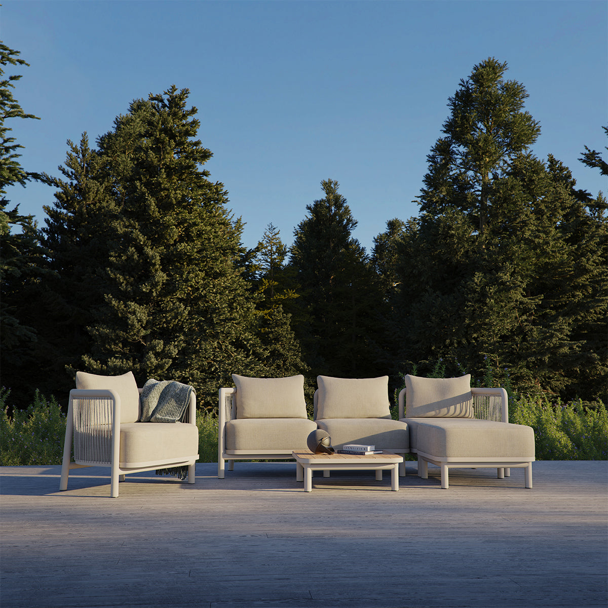 Kirra Lounge Sofa - Seat Sand - ZEN ZONE