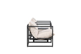 Messina Lounge Set Schwarz/Beige