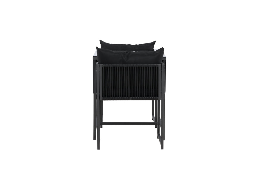 Noto Balkonset Schwarz / Schwarz - ZEN ZONE Furniture