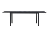 Capo Esstisch Ausziehbar Schwarz 160/240x100x75 - ZEN ZONE Furniture