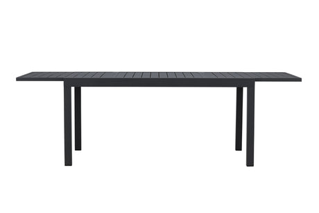Capo Esstisch Ausziehbar Schwarz 160/240x100x75 - ZEN ZONE Furniture