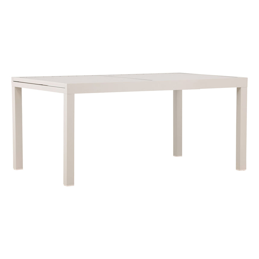Capo Esstisch Ausziehbar Beige 160/240x100x75 - ZEN ZONE Furniture
