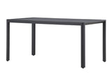 Giardini Esstisch Schwarz 150x85x72