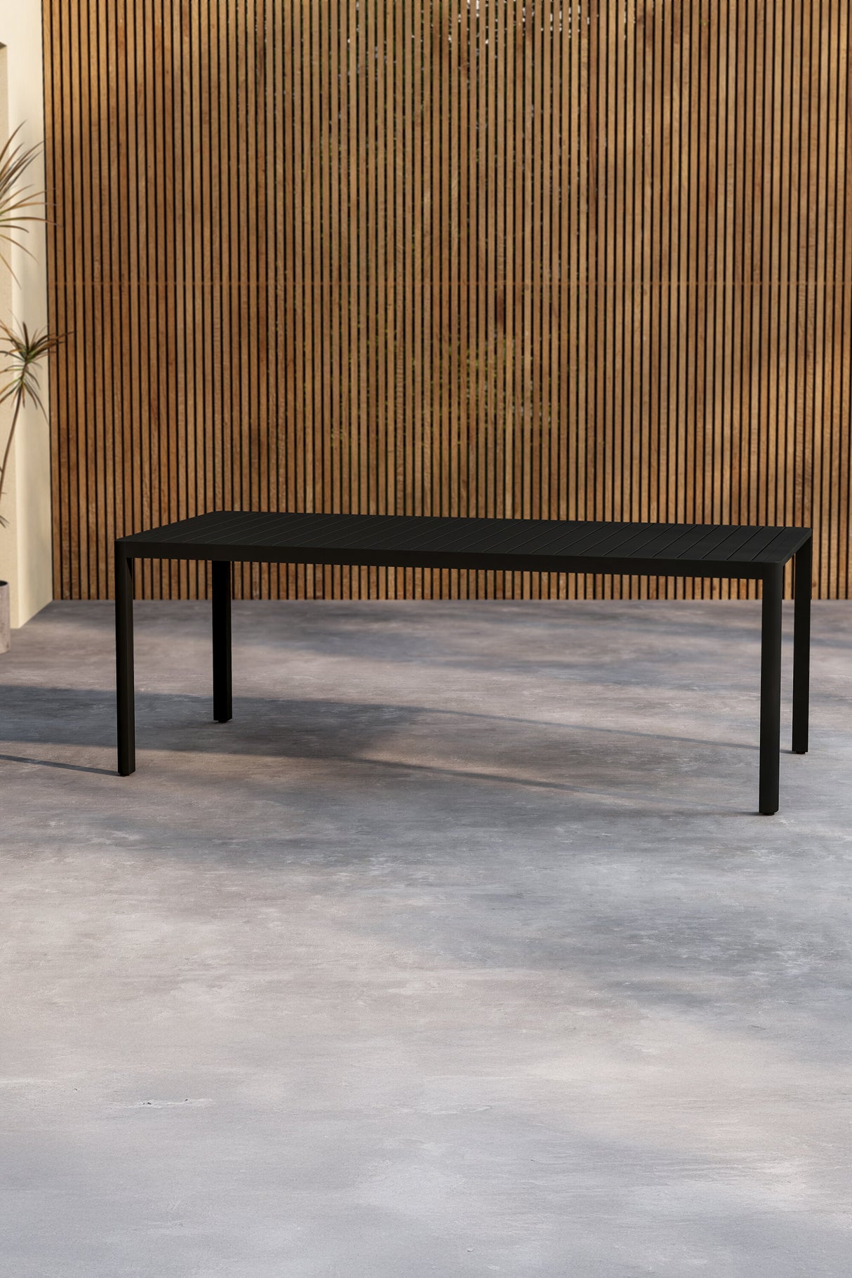 Giardini Esstisch Schwarz 200x90x72