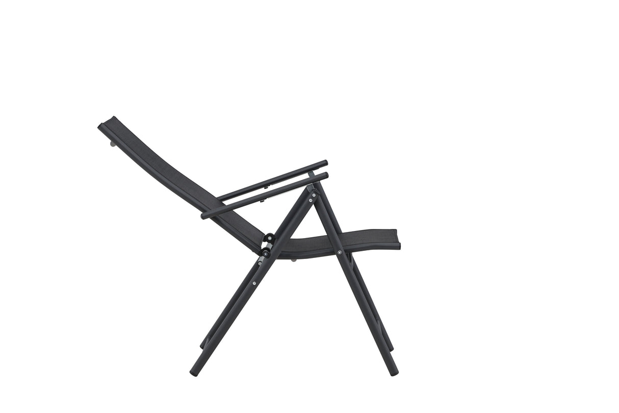 Levanzo Gartenstuhl 2er-Pack Schwarz - ZEN ZONE Furniture
