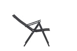 Levanzo Gartenstuhl 2er-Pack Schwarz - ZEN ZONE Furniture