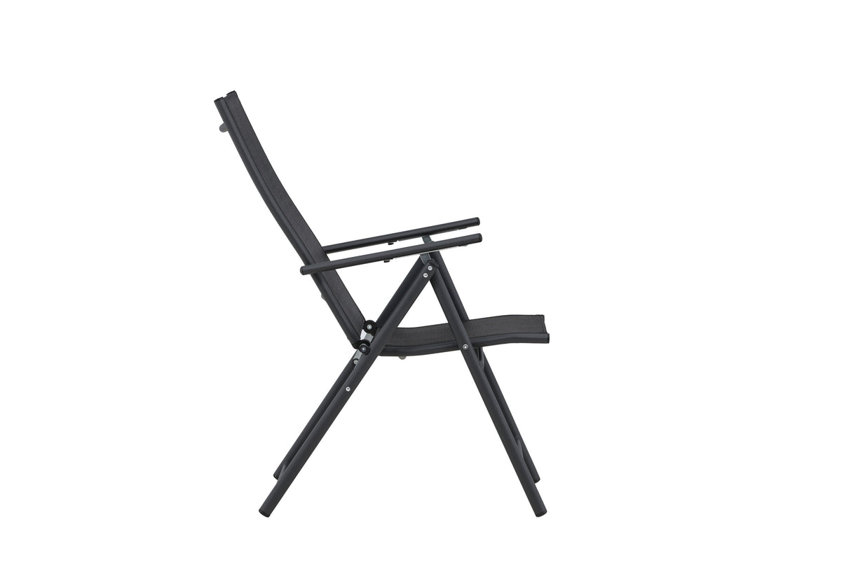 Levanzo Gartenstuhl 2er-Pack Schwarz - ZEN ZONE Furniture