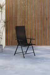 Levanzo Gartenstuhl 2er-Pack Schwarz - ZEN ZONE Furniture