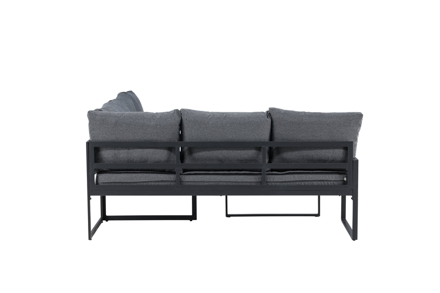 Zingaro Ecksofa-Set Schwarz / Grau - ZEN ZONE Furniture