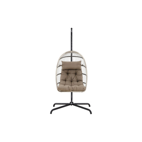 Trezza Hängesessel Schwarz / Grau - ZEN ZONE Furniture