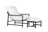 Corso Lounge Chair Schwarz / Beige