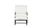 Corso Lounge Chair Schwarz / Beige