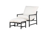 Corso Lounge Chair Schwarz / Beige