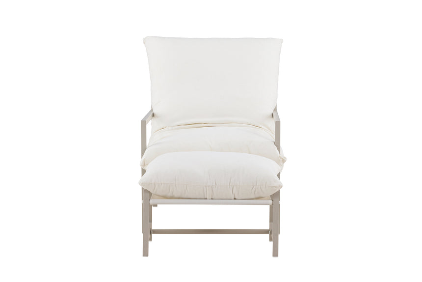 Corso Lounge Chair Beige / Beige - ZEN ZONE Furniture