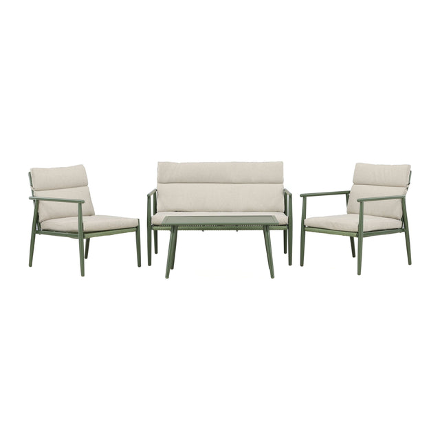 Mazzaro Sofa Set Grün / Beige - ZEN ZONE Furniture