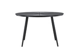 San Vito Esstisch Schwarz 120x120