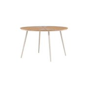 San Vito Esstisch Beige / Holz 120x120 - ZEN ZONE Furniture